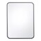 22" x 30" Wall-Mounted Wall Rectangular Wall Mirror Metal Frame Bathroom Indoor